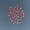 Tear Drop Kundan Stones – Pink