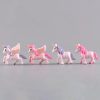 Miniature Flying And Standing Unicorn Set