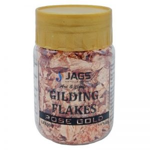 Rose Gold Gilding Flakes - Big Jar