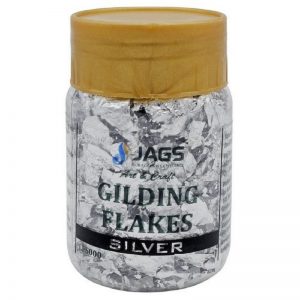 Silver Gilding Flakes - Big Jar