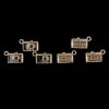 Enamel Camera Charm