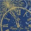 Happy New Year Decoupage Napkin