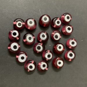 Evil Eye Glass Beads - Grape