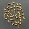 Rectangle Kundan Stones – Gold