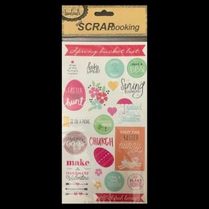Self Adhesive Scrap Booking Sticker - Easter Egg