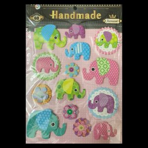 Handmade Stickers - Elephant
