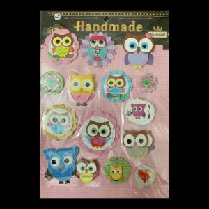 Handmade Stickers - Owls