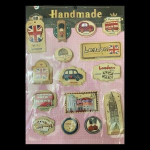 Handmade Stickers - London