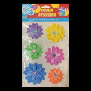 Foam Stickers - Petal Flower Style 1