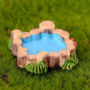 Miniature Garden Blue Pond
