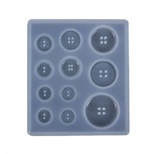 Silicone Mould - Button Shapes