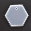 Silicone Mould -  Hexagon Key Chain