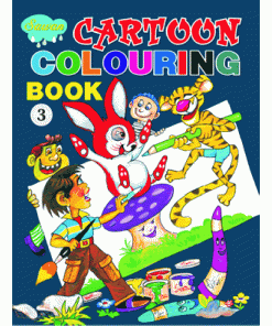 Cartoon Colouring Book 3 by Manoj Pub Ed Board
