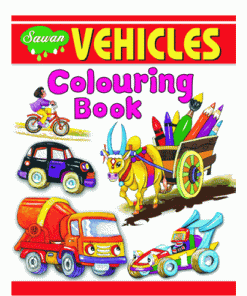 Vehicles Colouring Book by Manoj Pub Ed Borad