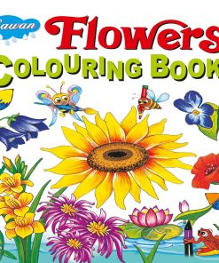 Flowers Colouring Book by Manoj Pub Ed Borad