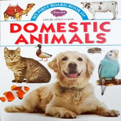 My First Board Book Of Domestic Animals by Manoj Publication