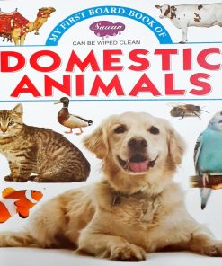 My First Board Book Of Domestic Animals by Manoj Publication