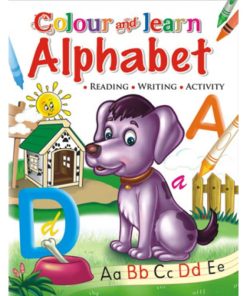 Colour and Learn Alphabet by Manoj Publications