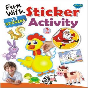 Fun With Sticker Activity  by Manoj publications