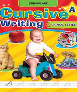 Cursive Writing Capital Letters Book by Dreamland Publications