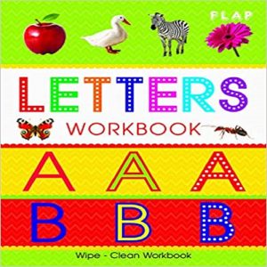 Letters workbook by flap Books