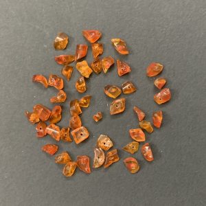 Glass Uncut Beads - Orange