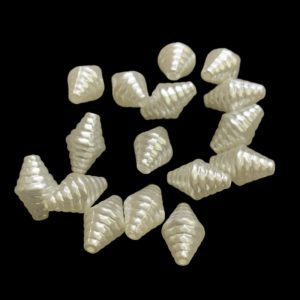 Pearl Rhombus Shape Beads