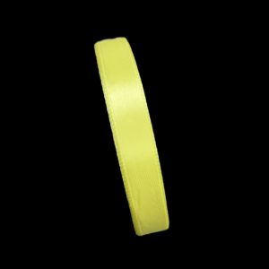 Yellow Satin Ribbon 12 mm