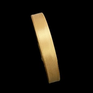 Half Gold Satin Ribbon 12 mm