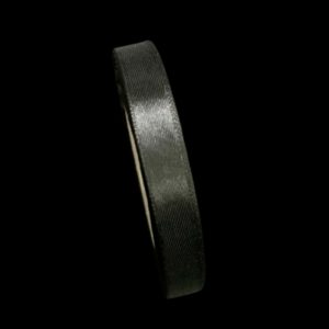 Black Satin Ribbon 12 mm