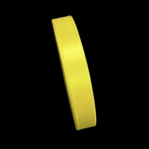 Yellow Satin Ribbon 12 mm