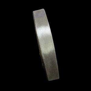 Dark Grey Satin Ribbon 12 mm
