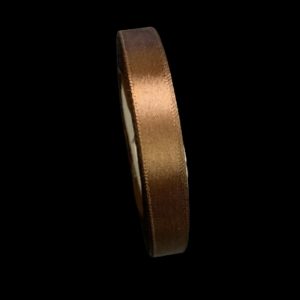 Dark Brown Satin Ribbon 12 mm