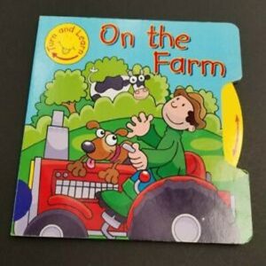 Turn and learn on the farm book by Lynne Gibbs