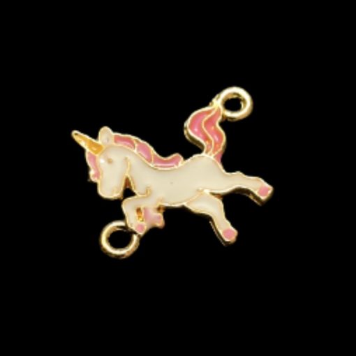 Unicorn Enamel Charm