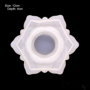Silicone T-Light Candle Holder Mould - Flower