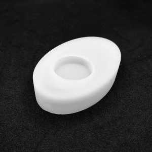 Silicone T-Light Candle Holder Mould - Oval Pebble