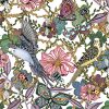 Birds And Flowers Decoupage Napkin