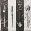 Enjoy Your Meal Decoupage Napkin