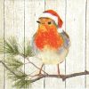 Robin On A Tree Decoupage Napkin