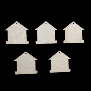 MDF House Style 2 Cut Outs