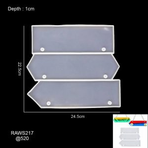 Door Name Plate Silicone Mould Design 1