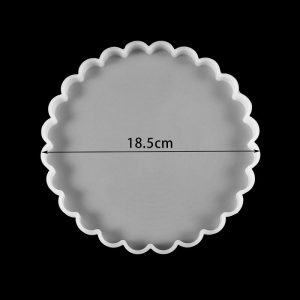Scalloped Round Silicone Mould
