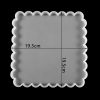 Silicone Scalloped Square Mould