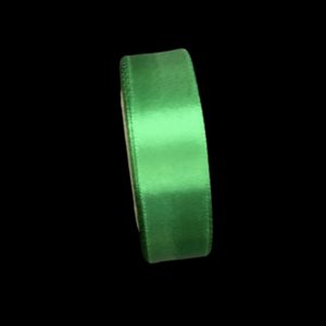 Green Satin Ribbon 25 mm