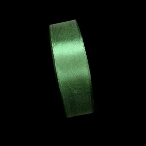 Dark Green Satin Ribbon 25 mm