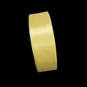 Gold Satin Ribbon 25 mm