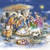 Jesus Christ Family Decoupage Napkin