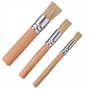 Stencil Set Of Three Brushes