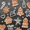 Christmas Ornaments Decoupage Napkin